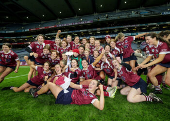 All-Ireland champions Dicksboro. Photo: INPHO/Laszlo Geczo