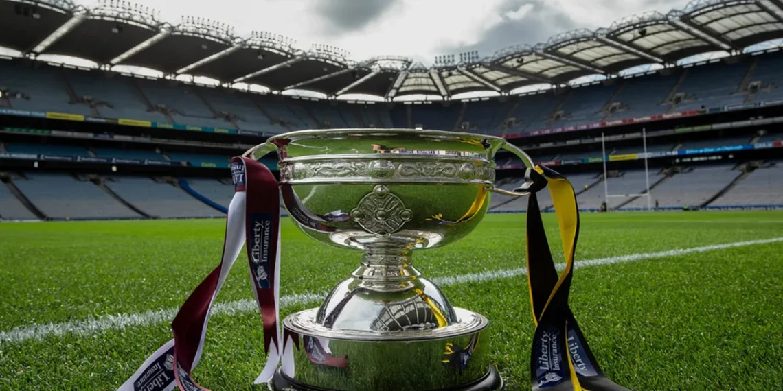 The O'Duffy Cup. Photo: Laszlo Geczo/Inpho